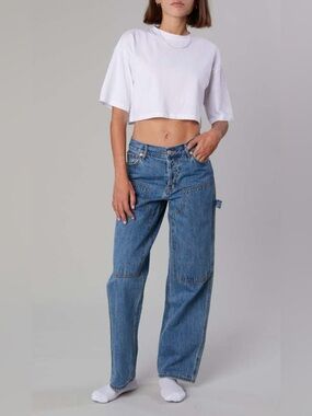 Still Here Subway Jean in Classic Blue